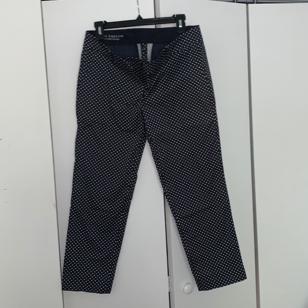 Ann Taylor Polka Dot Capris
